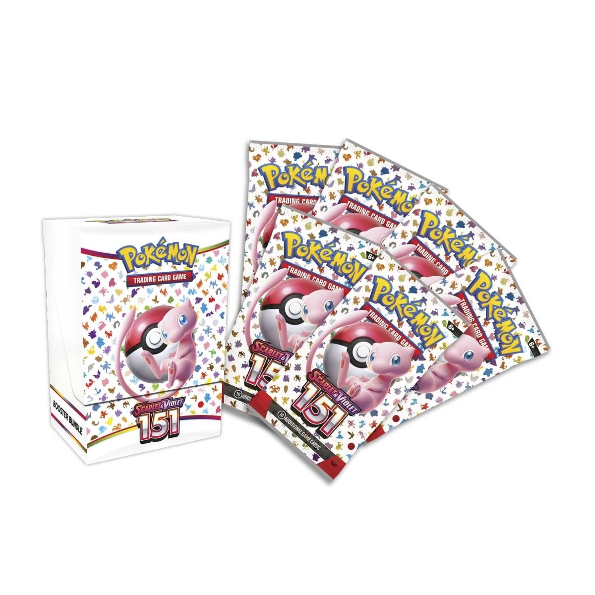 Pokémon TCG: Scarlet & Violet-151 Booster Bundle (6 Packs)