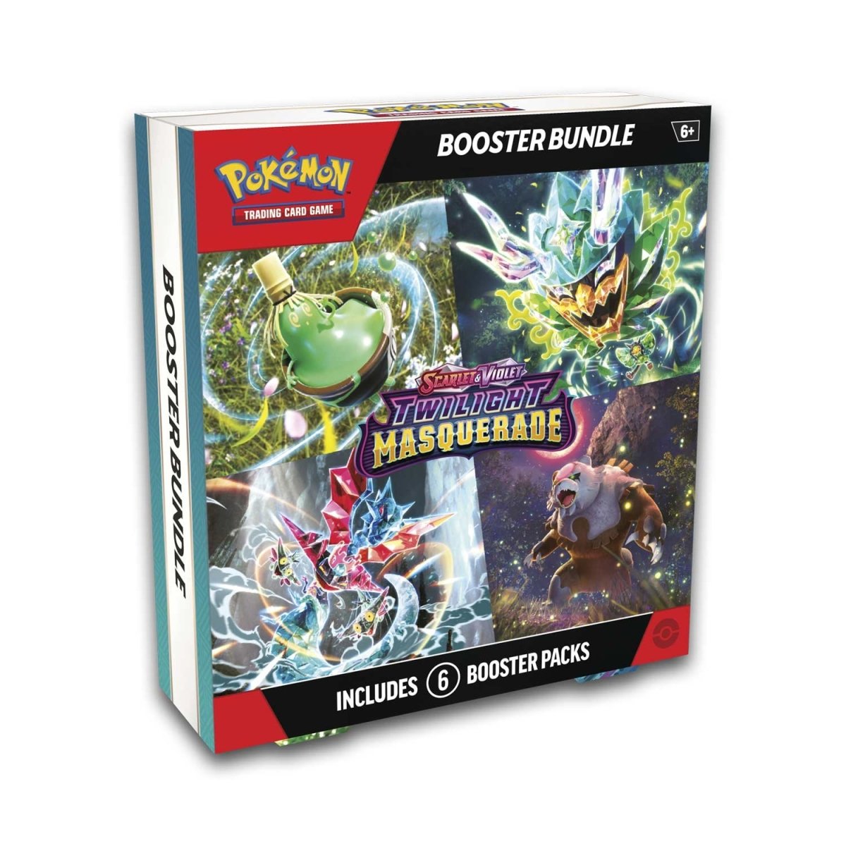 Pokémon TCG: Scarlet & Violet-Twilight Masquerade Booster Bundle (6 Packs)