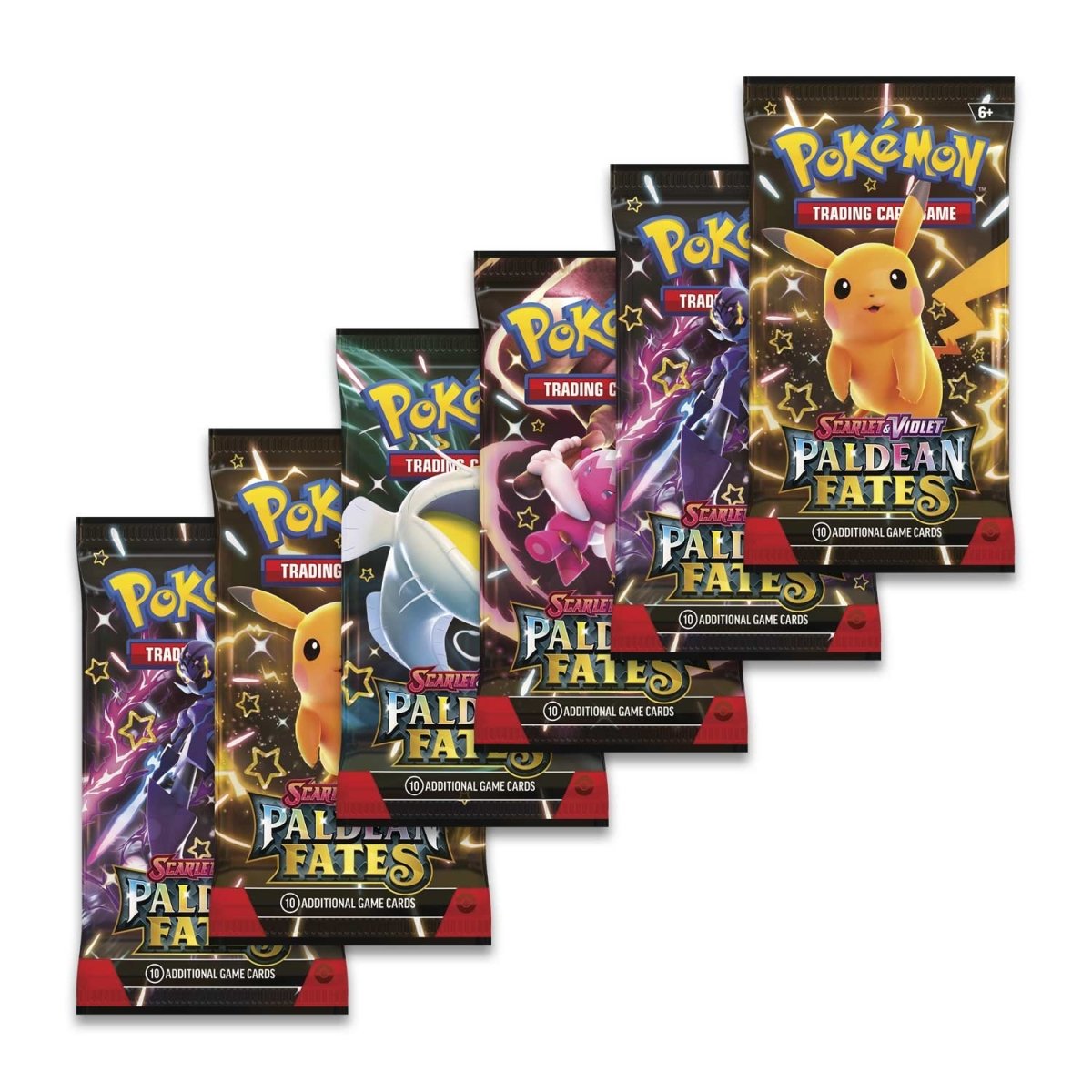 Pokémon TCG: Scarlet & Violet-Paldean Fates Booster Bundle (6 Packs)