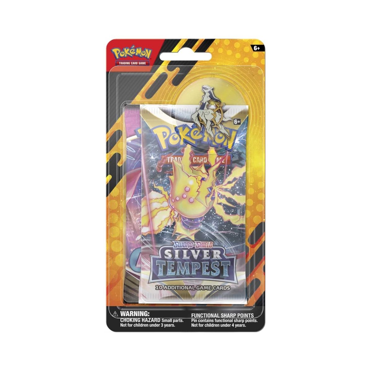 Pokémon TCG: 2 Booster Packs & Pin