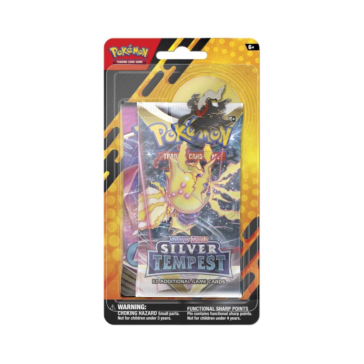 Pokémon TCG: 2 Booster Packs & Pin