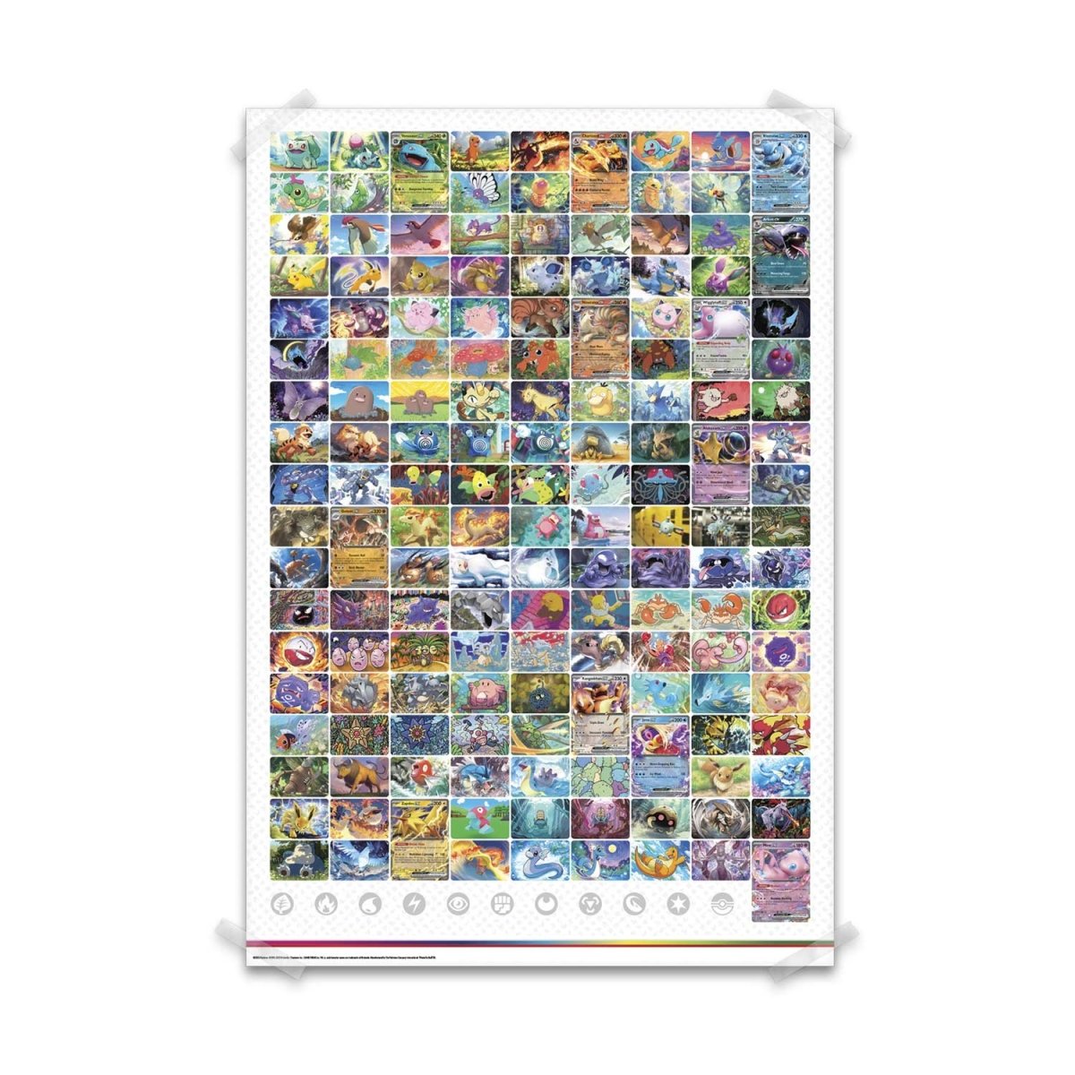 Pokémon TCG: Scarlet & Violet - 151 Poster Collection