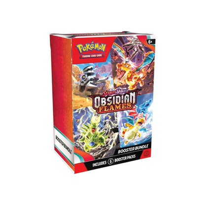 Pokémon TCG: Scarlet & Violet - Obsidian Flames Booster Bundle (6 Packs)