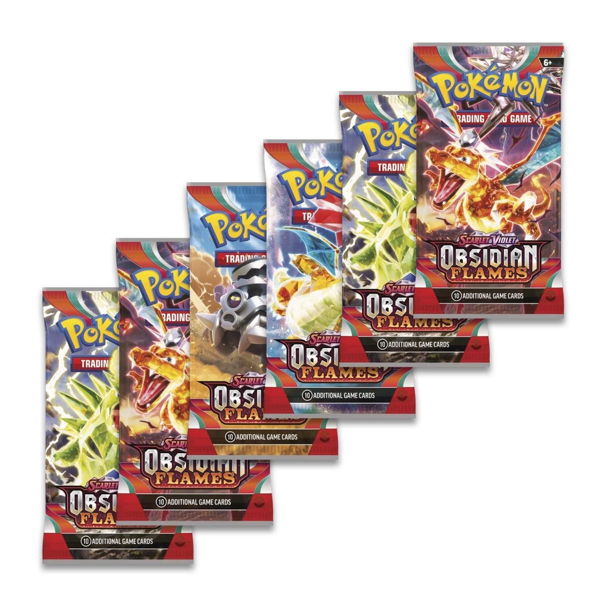 Pokémon TCG: Scarlet & Violet - Obsidian Flames Booster Bundle (6 Packs)