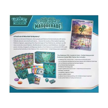 Pokémon TCG: Scarlet & Violet-Twilight Masquerade Elite Trainer Box