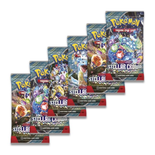 Pokémon TCG: Scarlet & Violet - Stellar Crown Booster Bundle