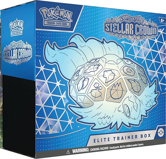 Pokémon TCG: Scarlet & Violet - Stellar Crown Elite Trainer Box